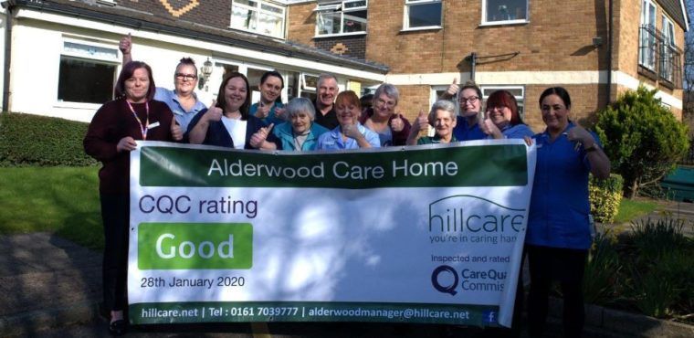 cqc good report for salford care home