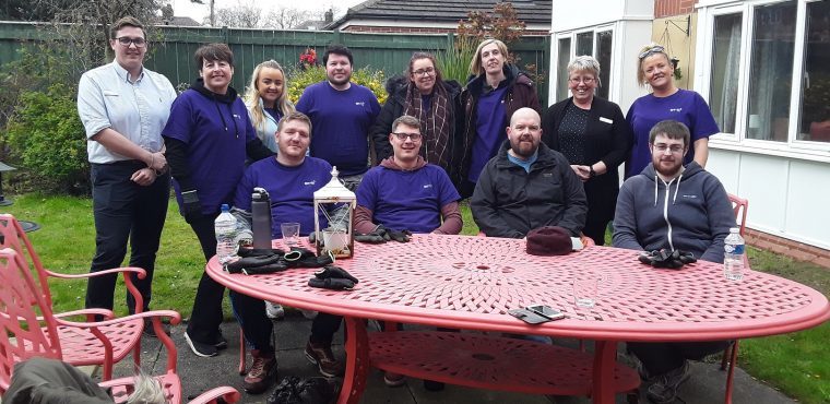  BT call centre staff volunteer at Teesside care home 