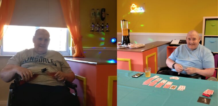 ex pub landlord in willowdene bar