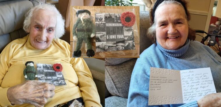  Saltburn’s “Knitting Nannas” make soldiers and poppies to commemorate 80th anniversary of D-Day 
