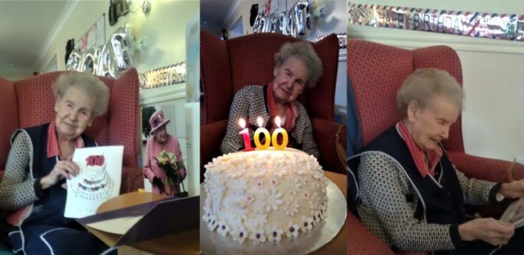 marion celebrating 100th birthday