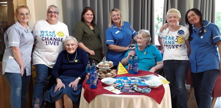  Care home’s Jeans for Genes Day raises funds for children with genetic disorders 