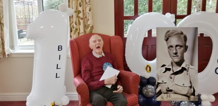 Bill wwII veteran 100th birthday